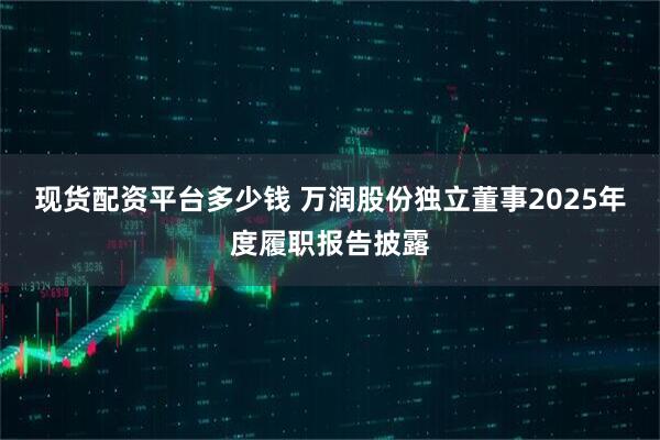 现货配资平台多少钱 万润股份独立董事2025年度履职报告披露